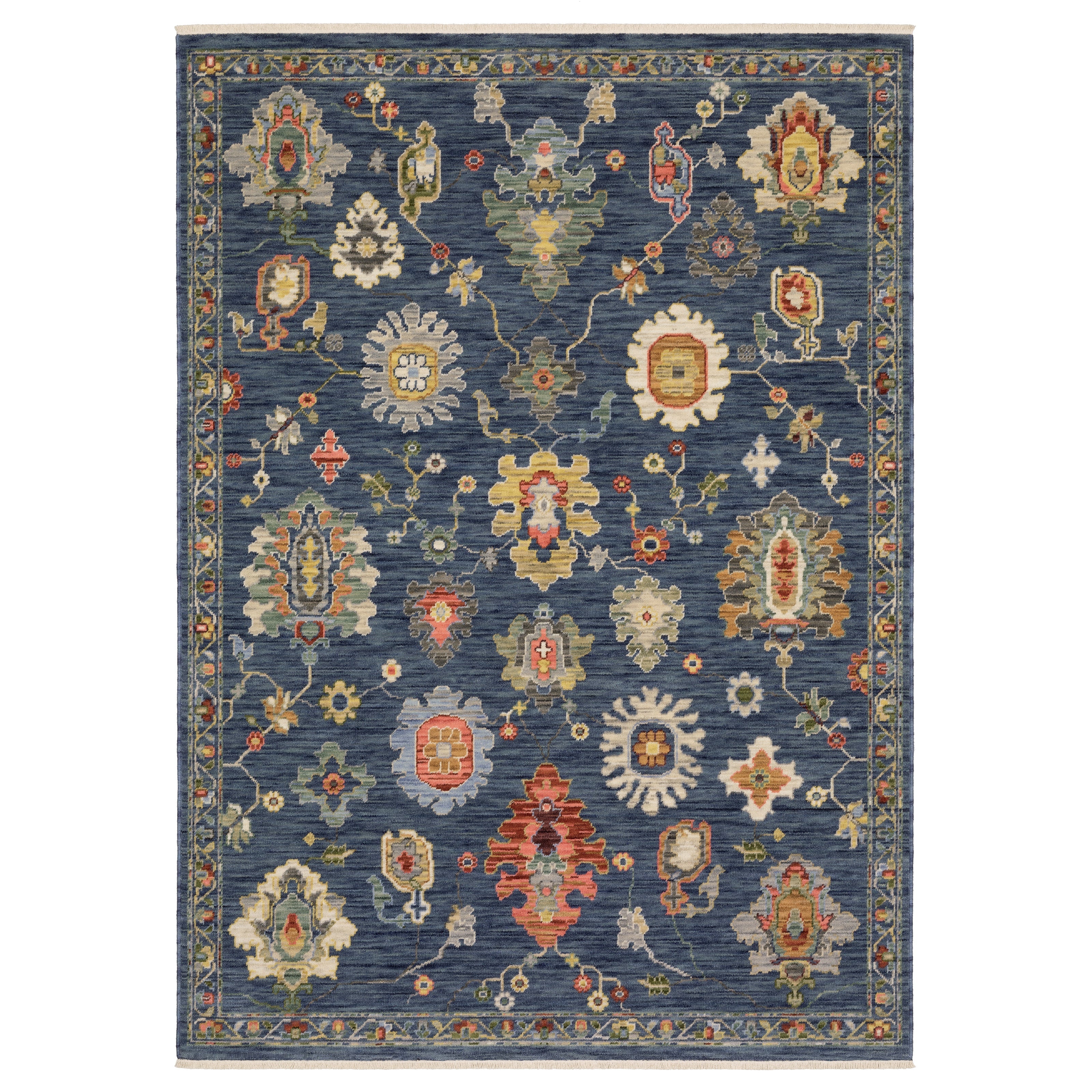 Oriental Weavers Lucca 2863B Blue/Multi Area Rug