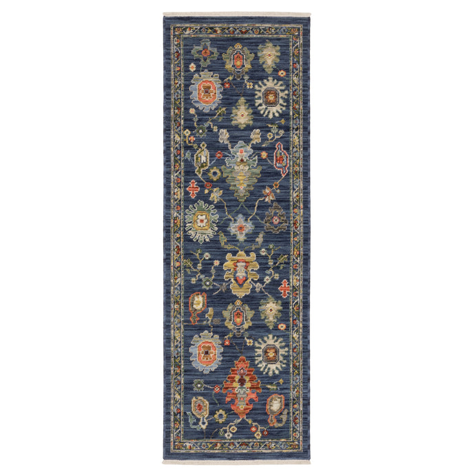 Oriental Weavers Lucca 2863B Blue/Multi Area Rug