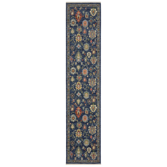 Oriental Weavers Lucca 2863B Blue/Multi Area Rug