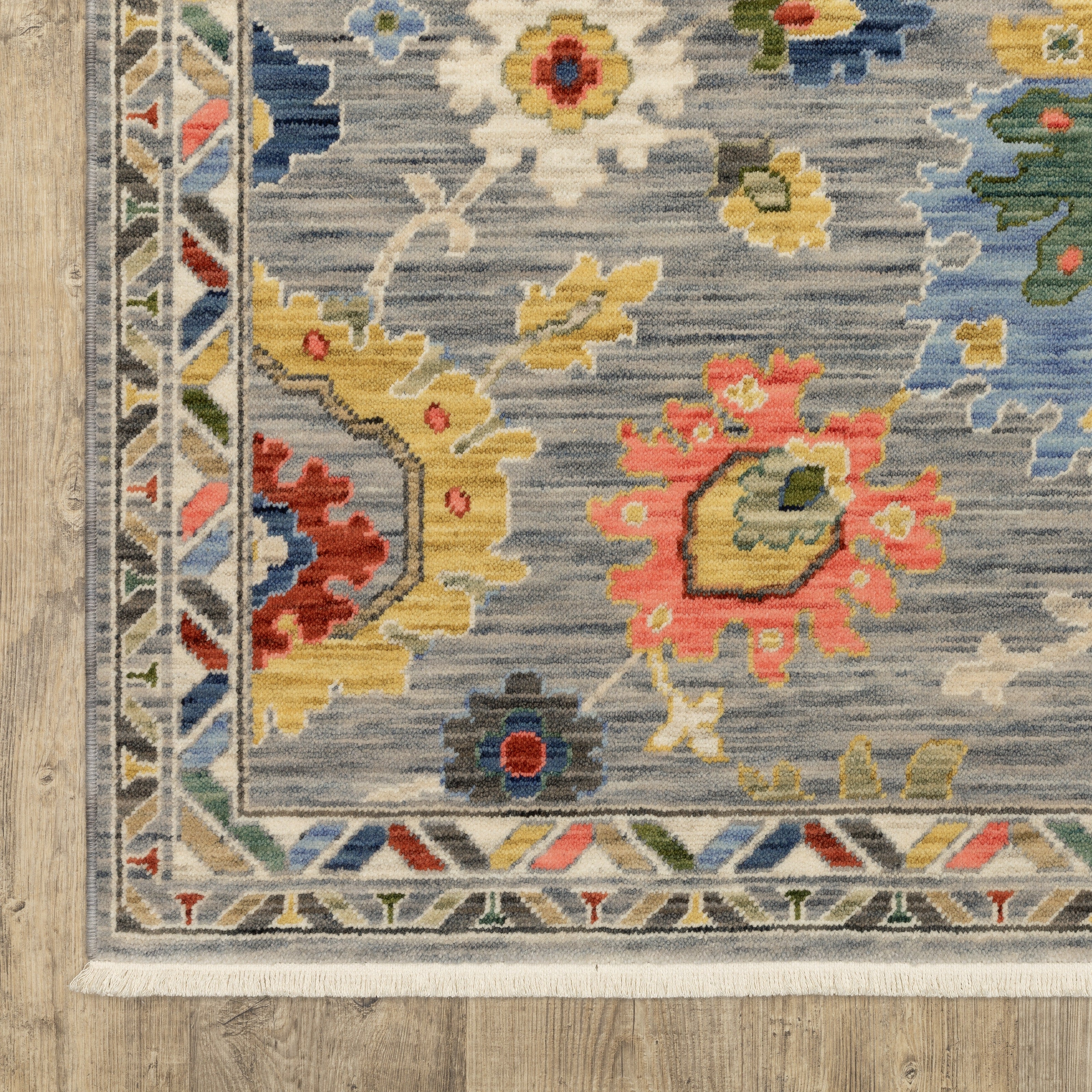 Oriental Weavers Lucca 2888G Grey/Multi Area Rug
