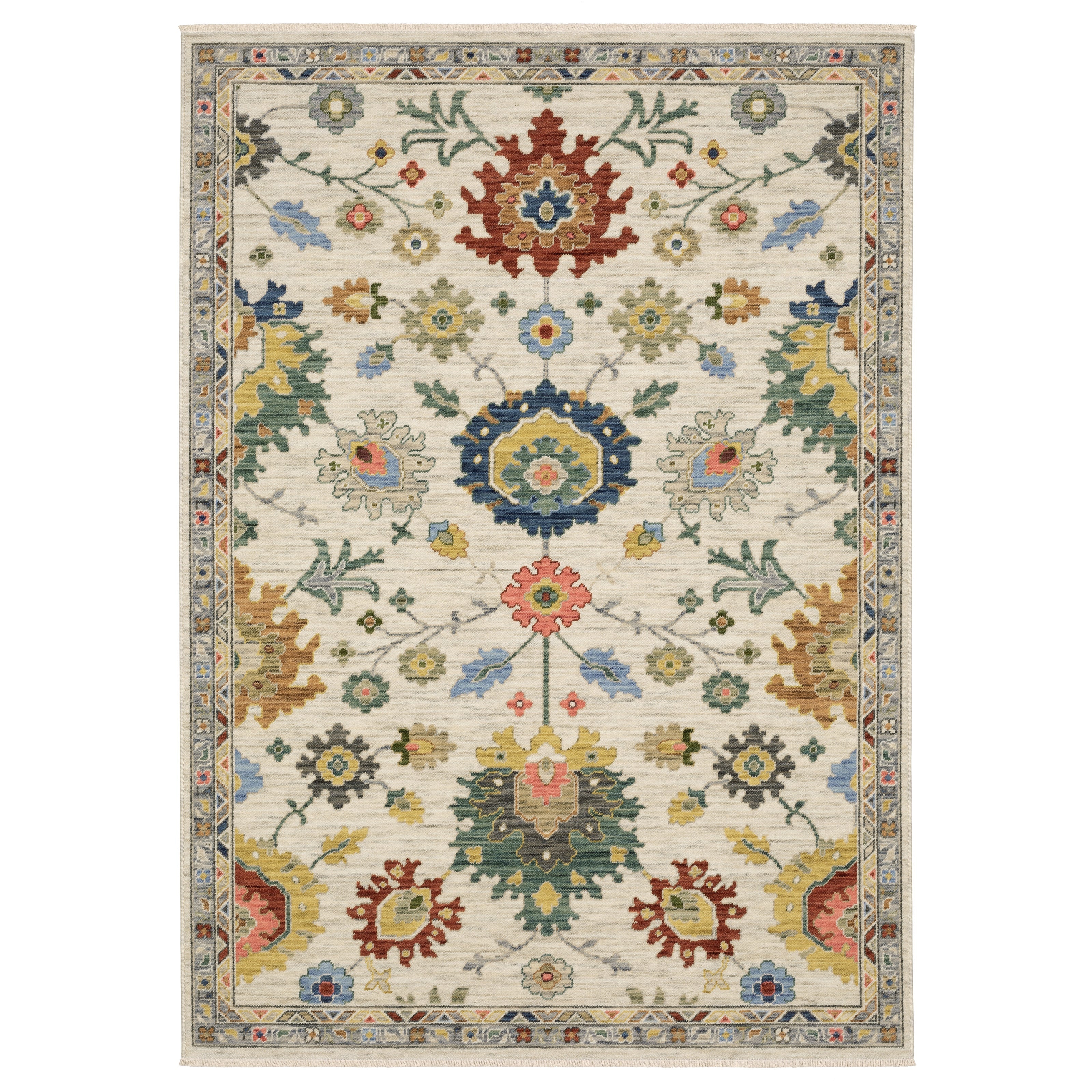Oriental Weavers Lucca 2888L Ivory/Multi Area Rug