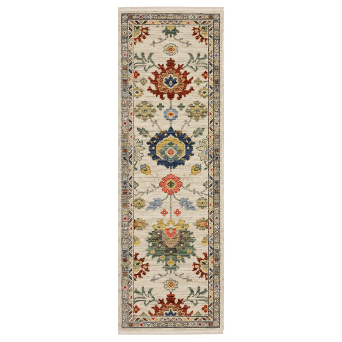 Oriental Weavers Lucca 2888L Ivory/Multi Area Rug
