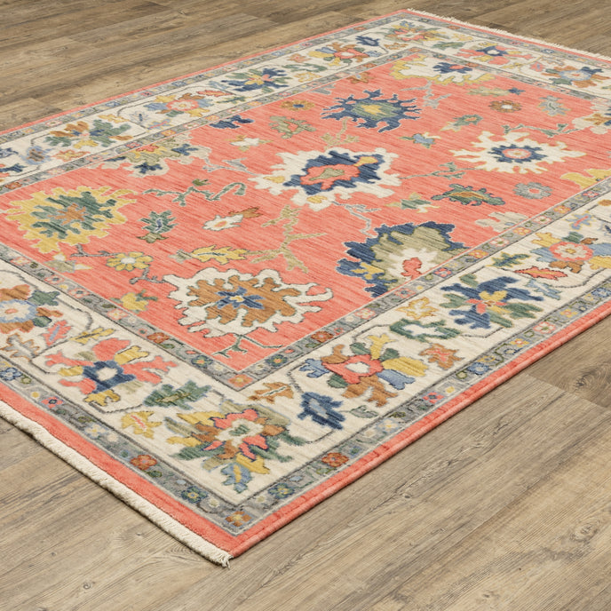 Oriental Weavers Lucca 2889B Pink/Multi Area Rug