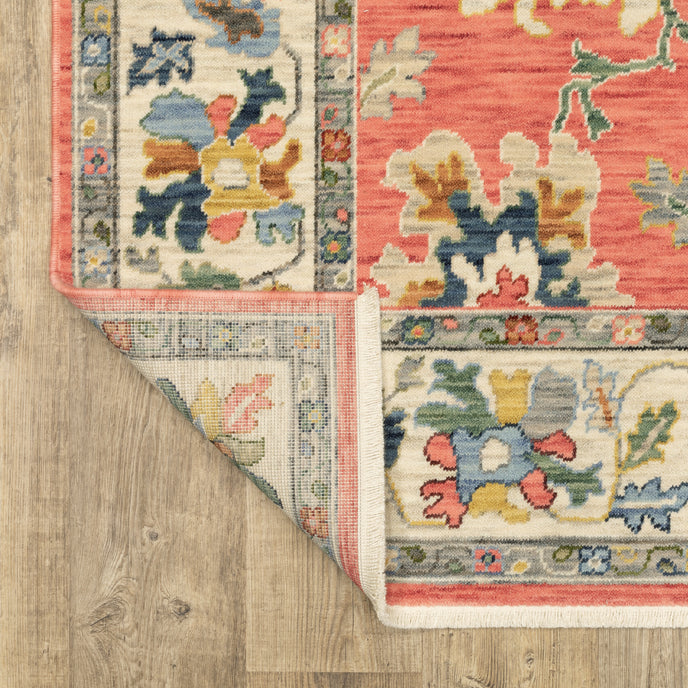 Oriental Weavers Lucca 2889B Pink/Multi Area Rug