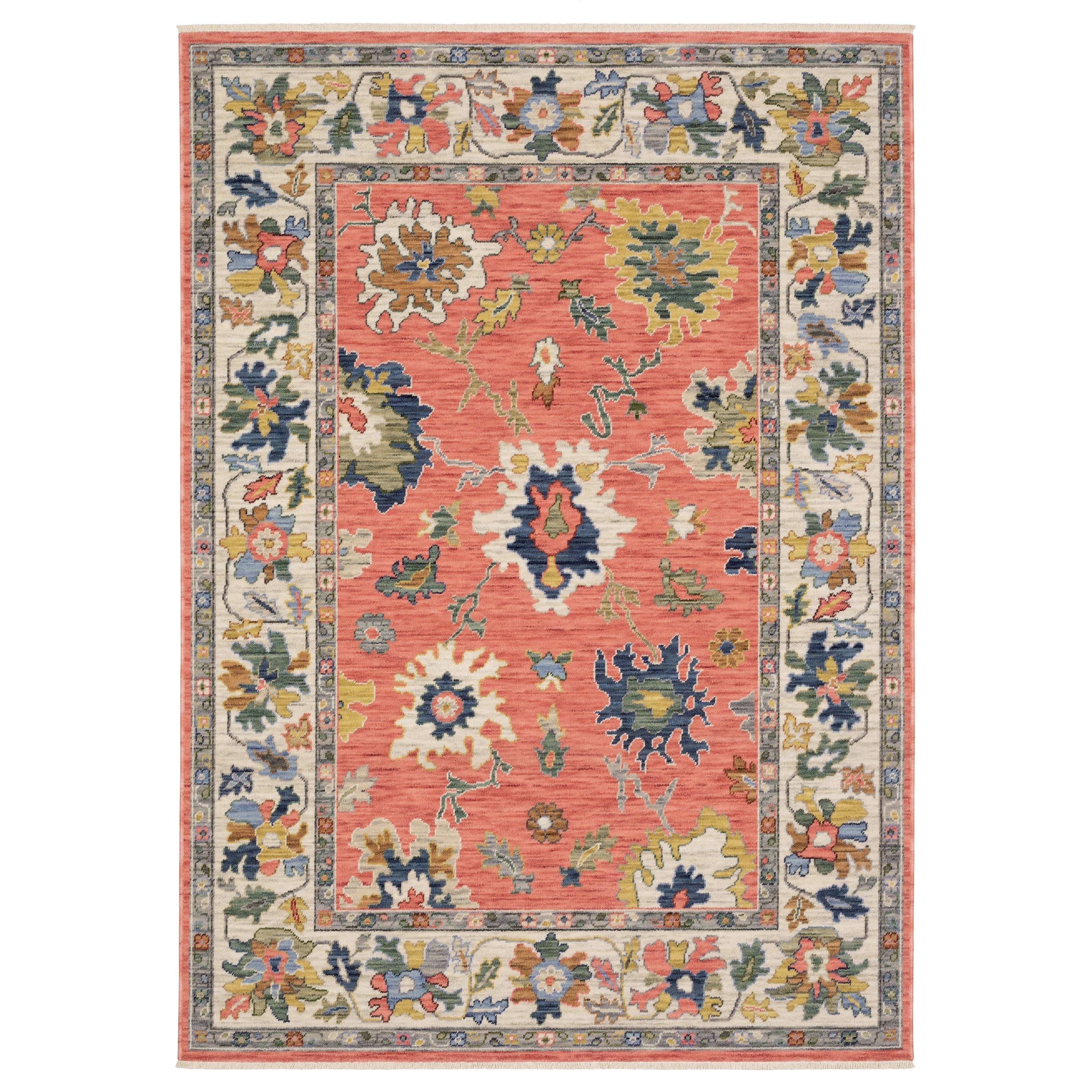 Oriental Weavers Lucca 2889B Pink/Multi Area Rug