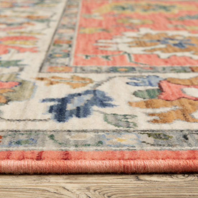 Oriental Weavers Lucca 2889B Pink/Multi Area Rug