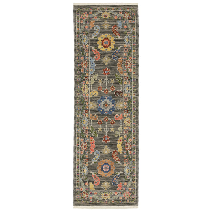 Oriental Weavers Lucca 5506K Grey/Multi Area Rug
