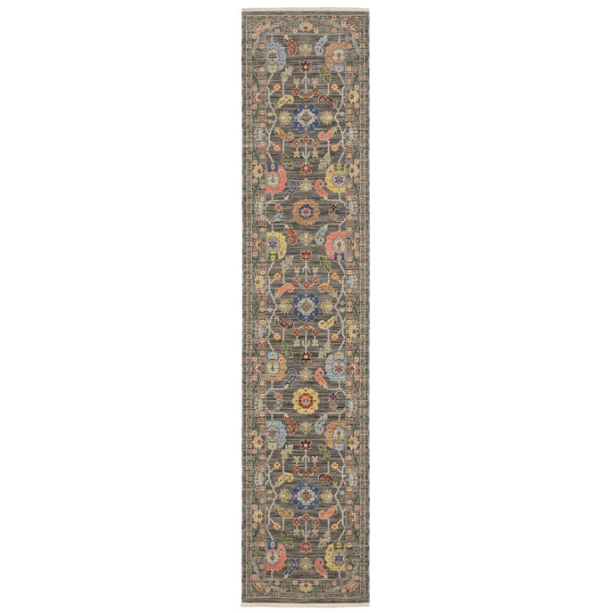 Oriental Weavers Lucca 5506K Grey/Multi Area Rug