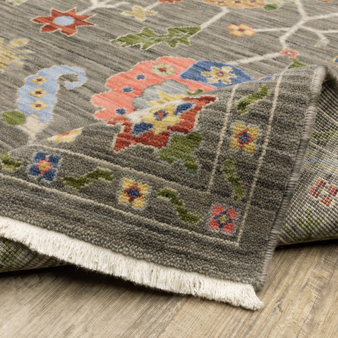 Oriental Weavers Lucca 5506K Grey/Multi Area Rug