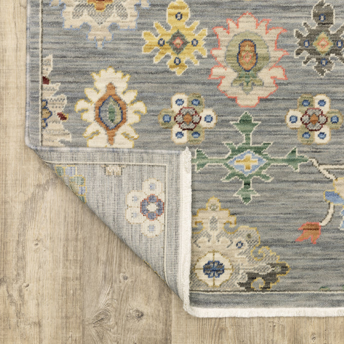 Oriental Weavers Lucca 5507E Grey/Multi Area Rug