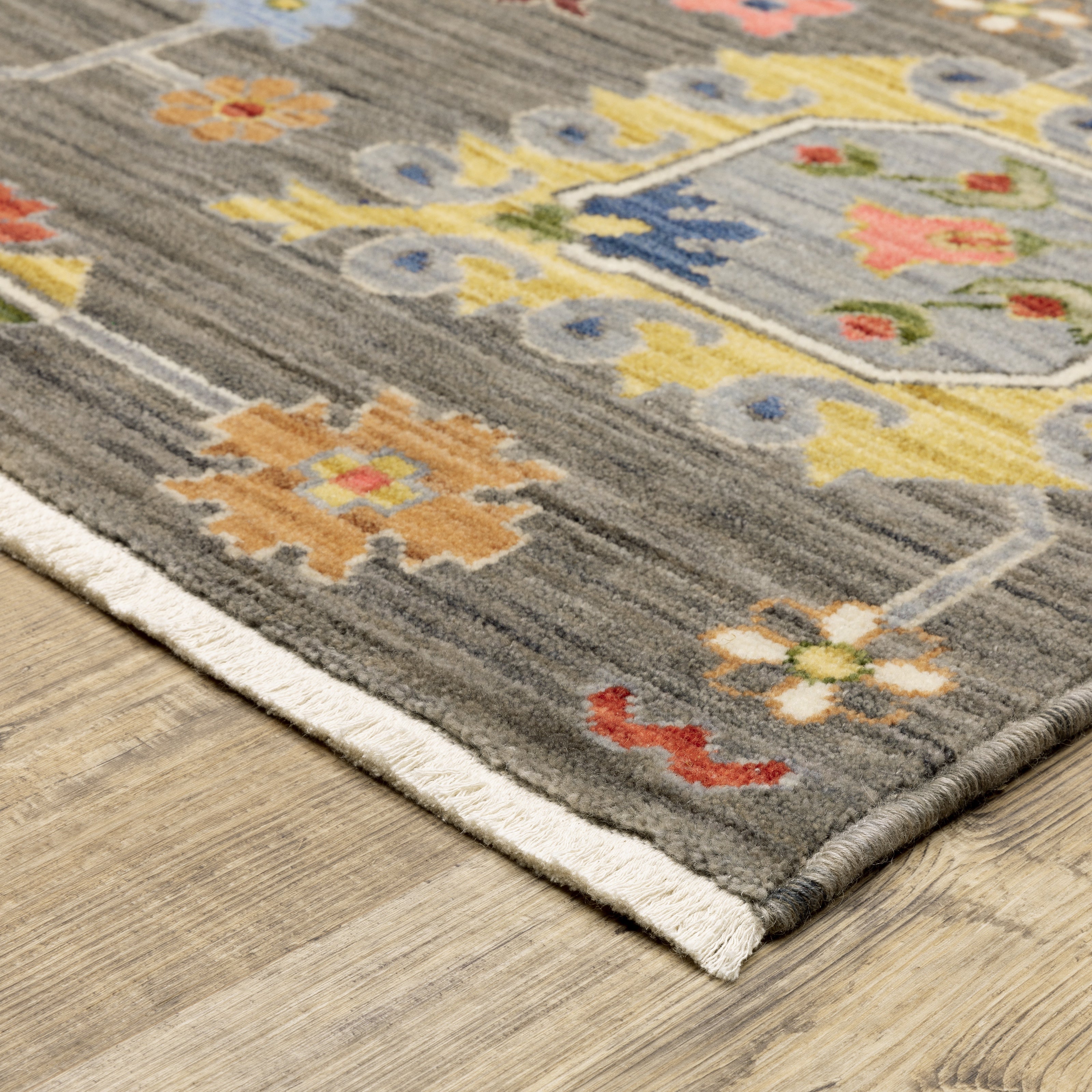 Oriental Weavers Lucca 8111K Grey/Multi Area Rug