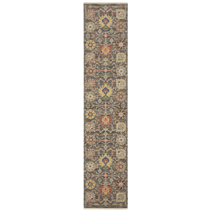 Oriental Weavers Lucca 8111K Grey/Multi Area Rug