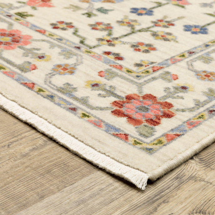 Oriental Weavers Lucca 93W Ivory/Multi Area Rug