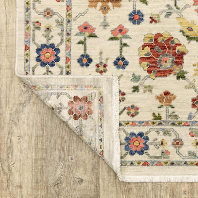 Oriental Weavers Lucca 93W Ivory/Multi Area Rug