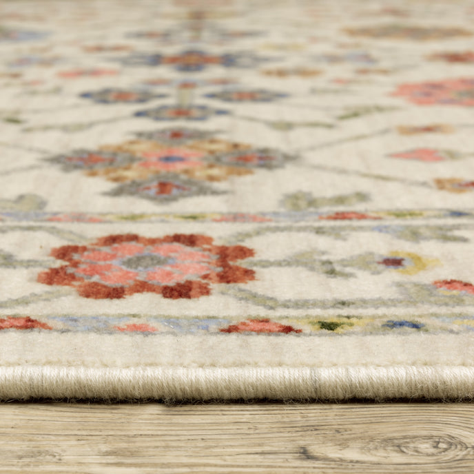 Oriental Weavers Lucca 93W Ivory/Multi Area Rug