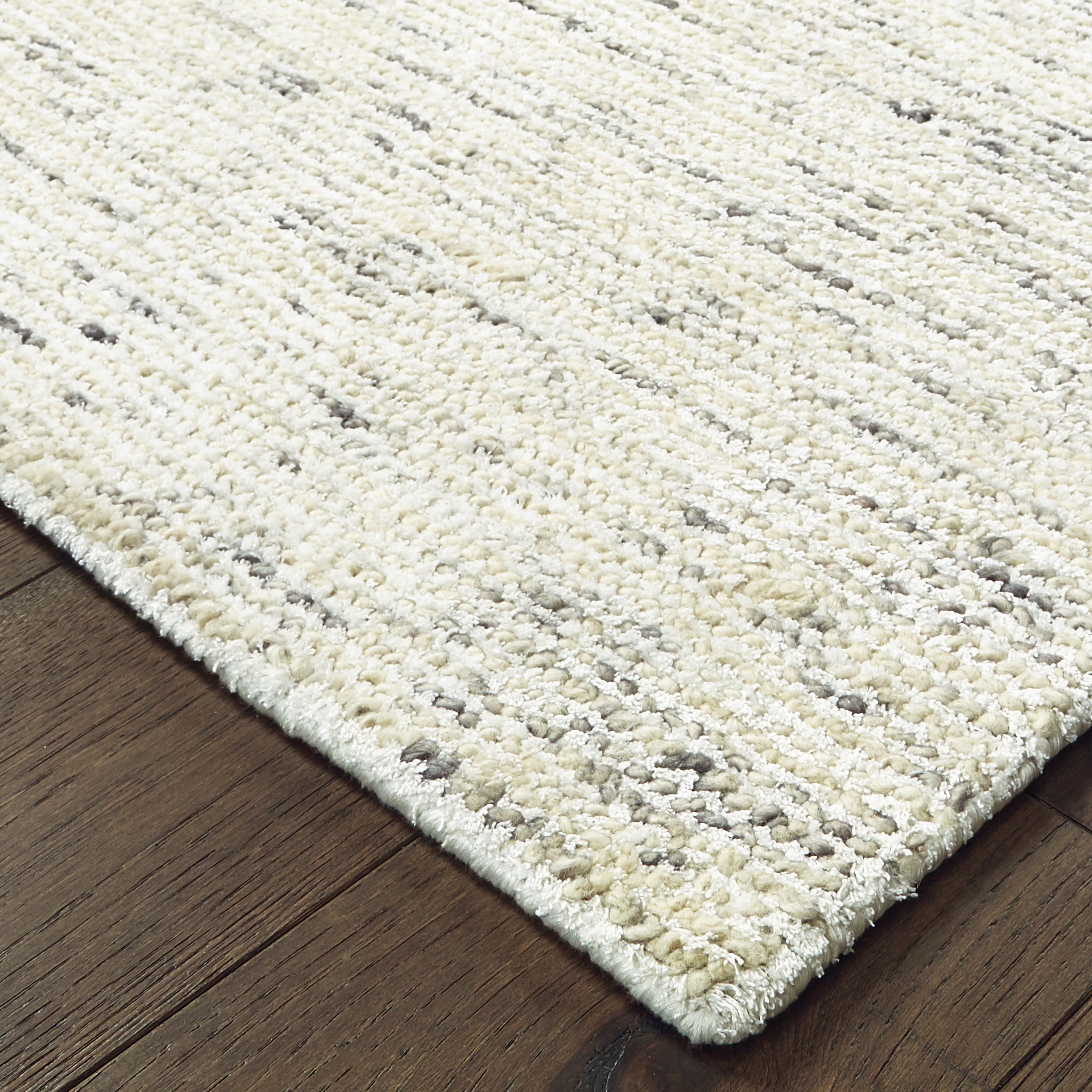 Oriental Weavers Lucent 45902 Ivory/Stone Area Rug