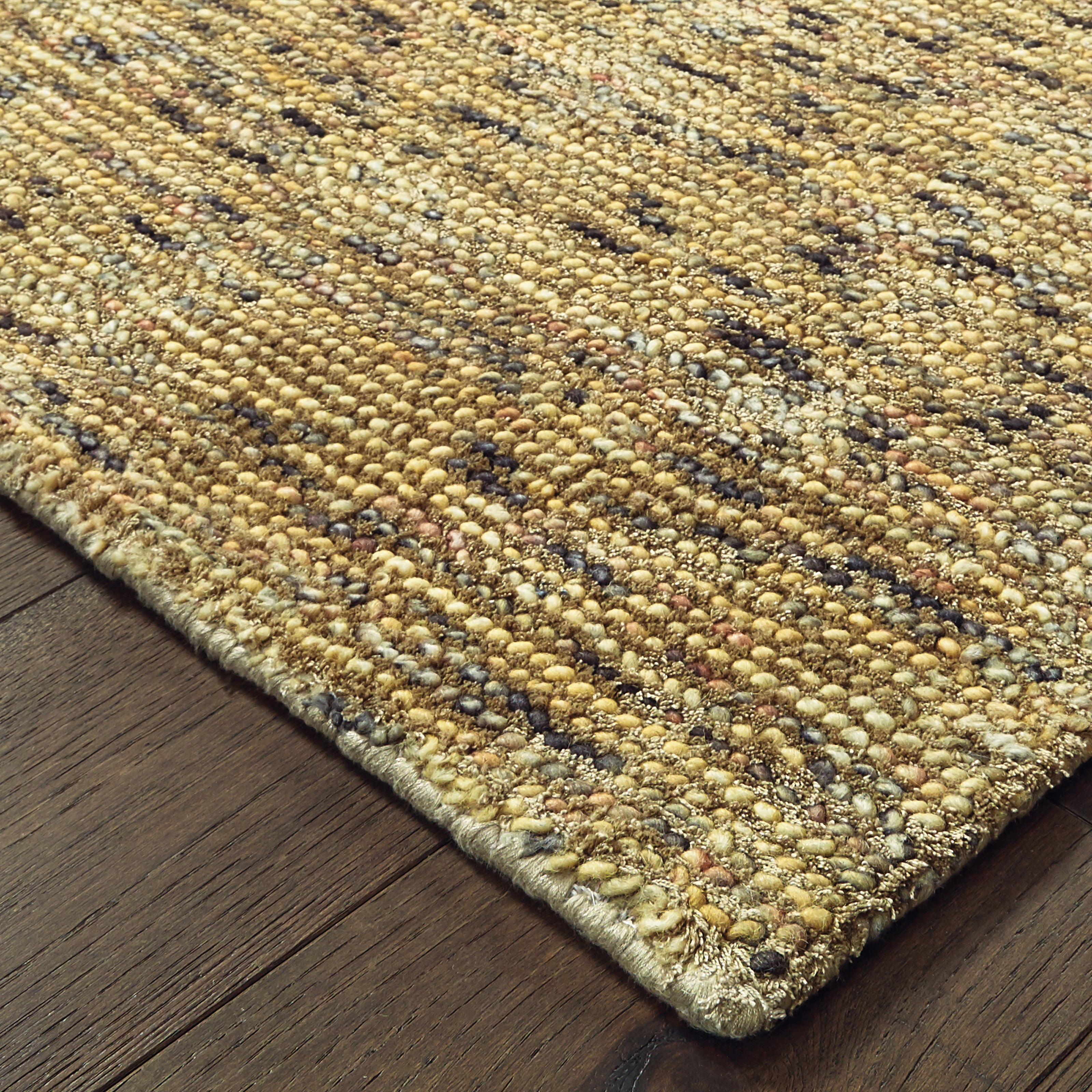 Oriental Weavers Lucent 45906 Gold/Green Area Rug