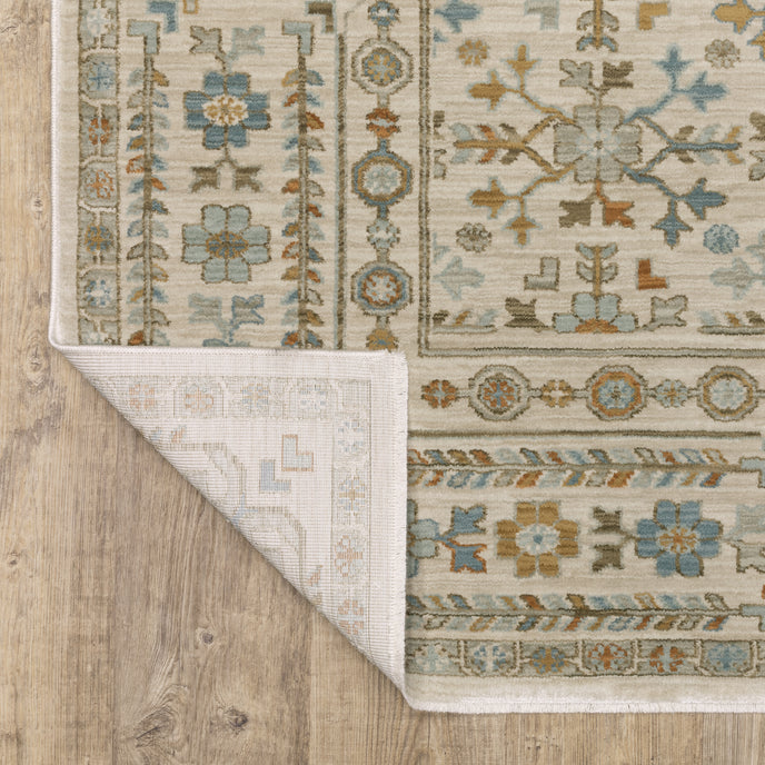 Oriental Weavers Maeve MAE01 Ivory/Blue Area Rug