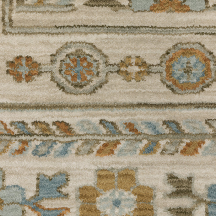 Oriental Weavers Maeve MAE01 Ivory/Blue Area Rug
