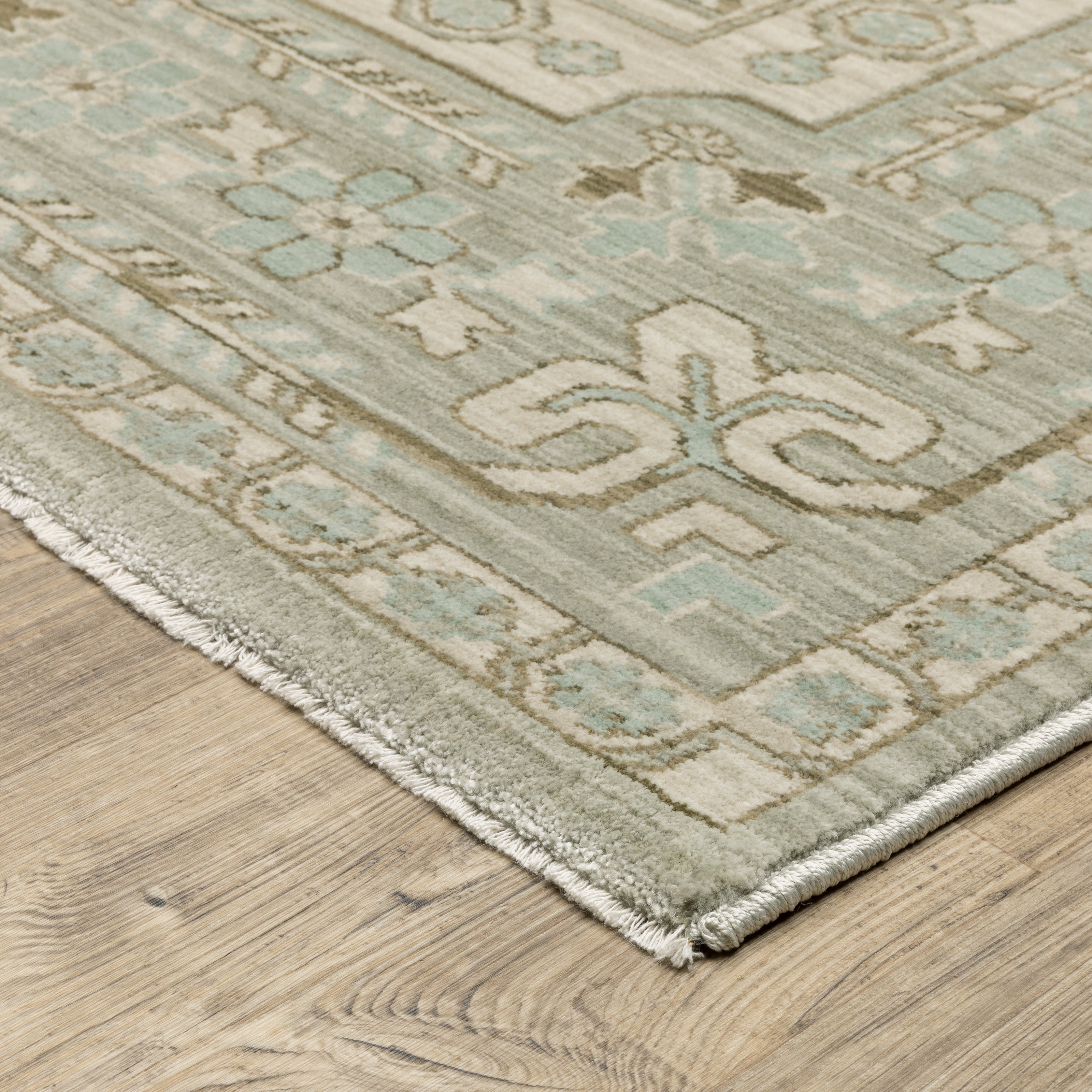 Oriental Weavers Maeve MAE04 Beige/Blue Area Rug