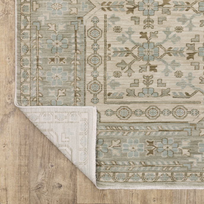 Oriental Weavers Maeve MAE04 Beige/Blue Area Rug