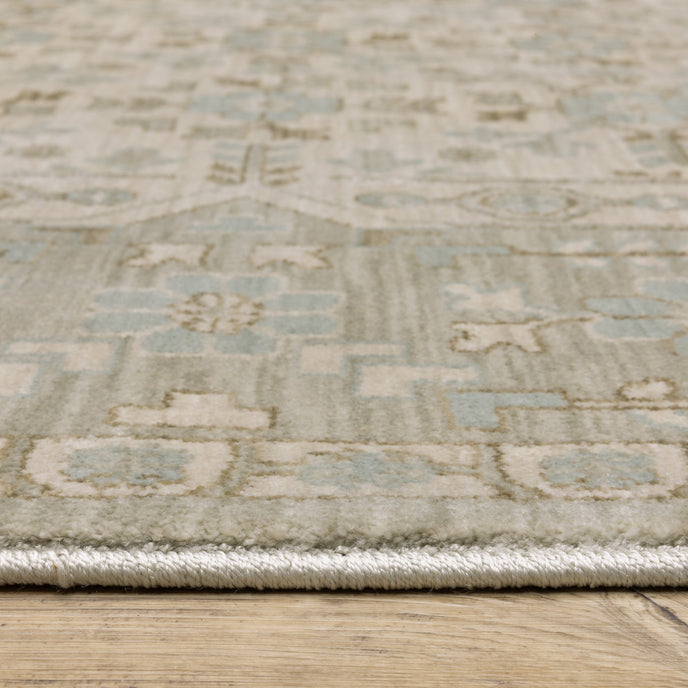 Oriental Weavers Maeve MAE04 Beige/Blue Area Rug