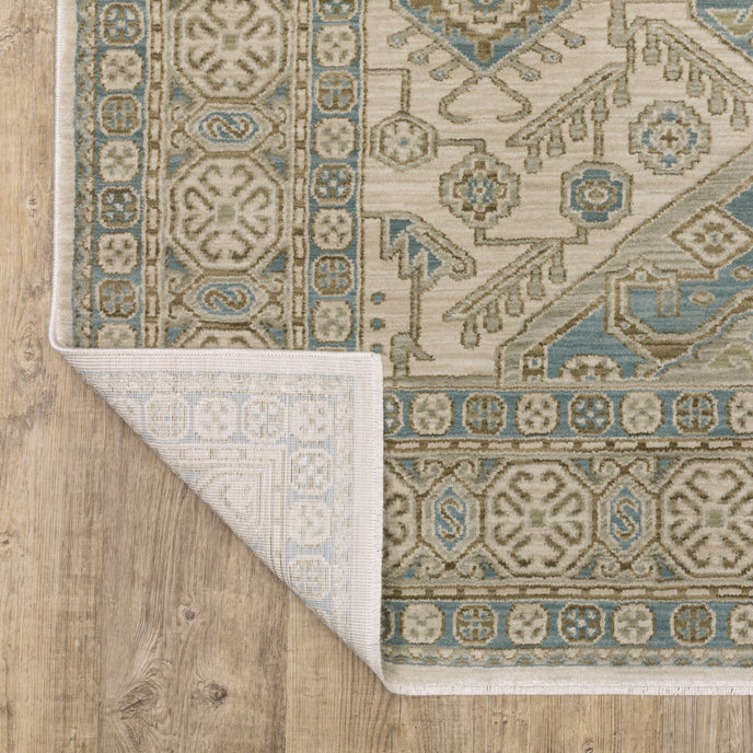 Oriental Weavers Maeve MAE05 Beige/Blue Area Rug