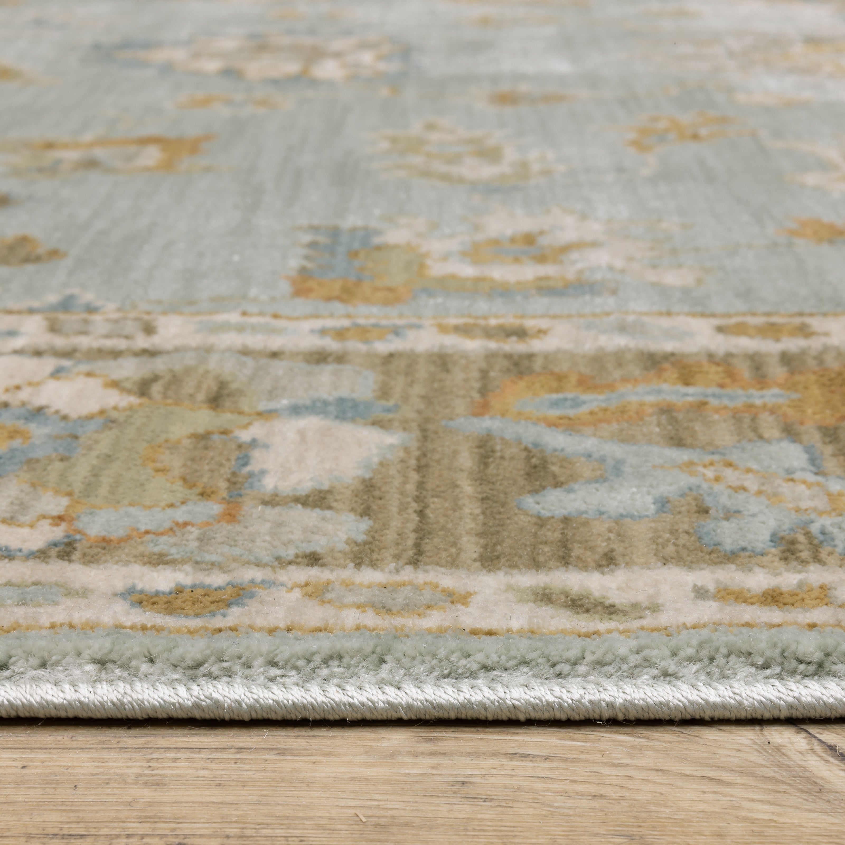 Oriental Weavers Maeve MAE06 Blue/Rust Area Rug