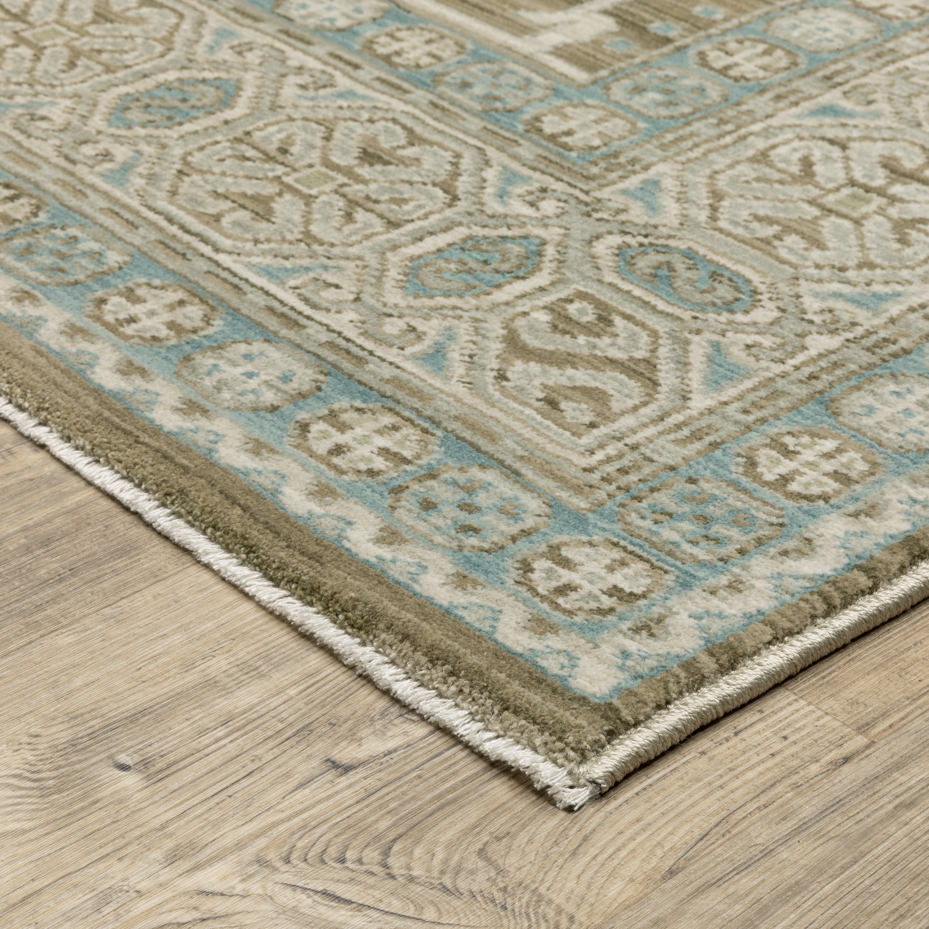 Oriental Weavers Maeve MAE08 Brown/Blue Area Rug