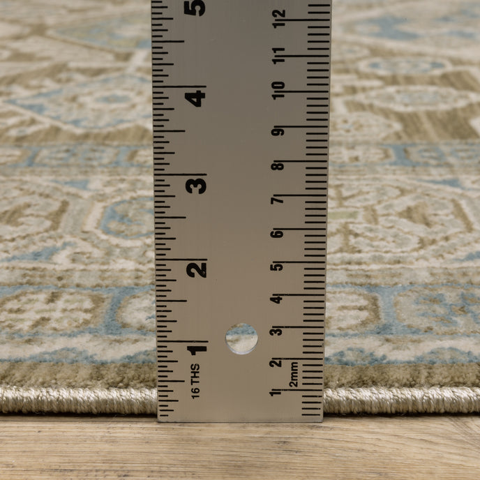 Oriental Weavers Maeve MAE08 Brown/Blue Area Rug