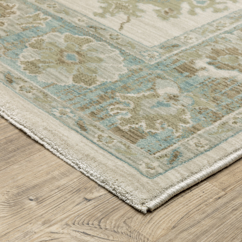 Oriental Weavers Maeve MAE10 Beige/Blue Area Rug