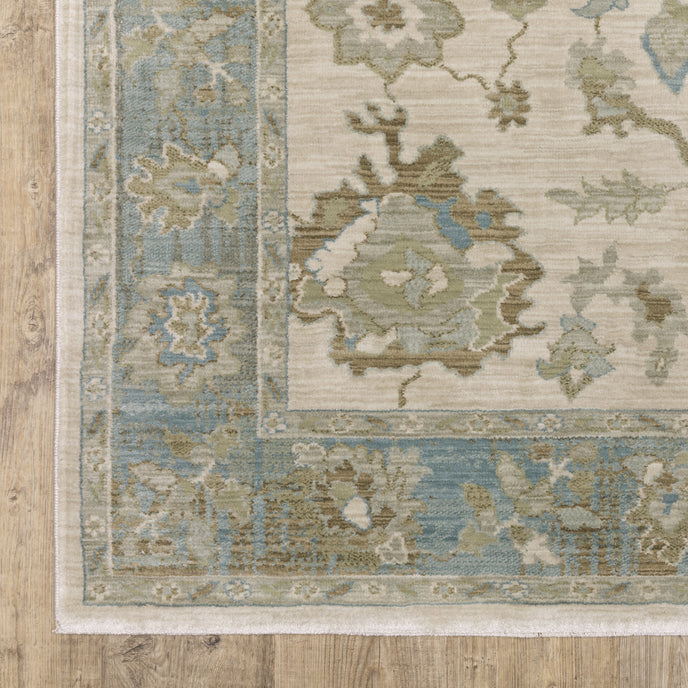 Oriental Weavers Maeve MAE10 Beige/Blue Area Rug