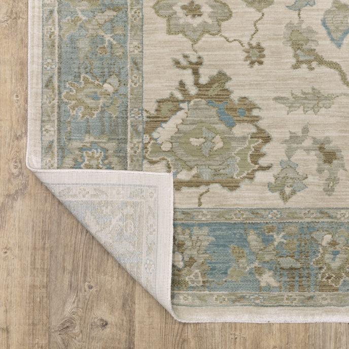 Oriental Weavers Maeve MAE10 Beige/Blue Area Rug