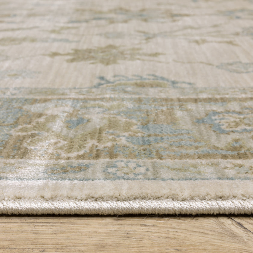 Oriental Weavers Maeve MAE10 Beige/Blue Area Rug