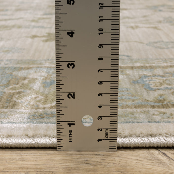 Oriental Weavers Maeve MAE10 Beige/Blue Area Rug