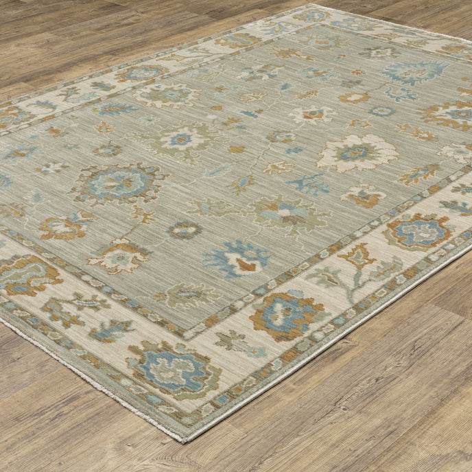 Oriental Weavers Maeve MAE11 Grey/Blue Area Rug