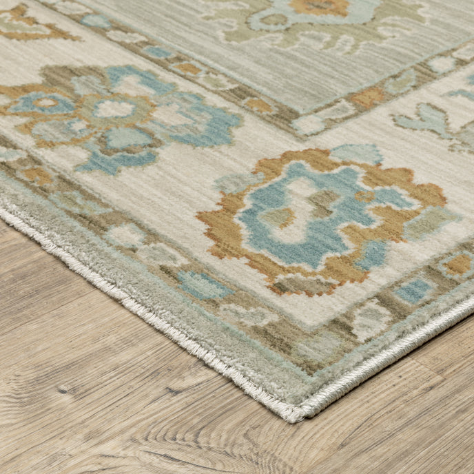 Oriental Weavers Maeve MAE11 Grey/Blue Area Rug