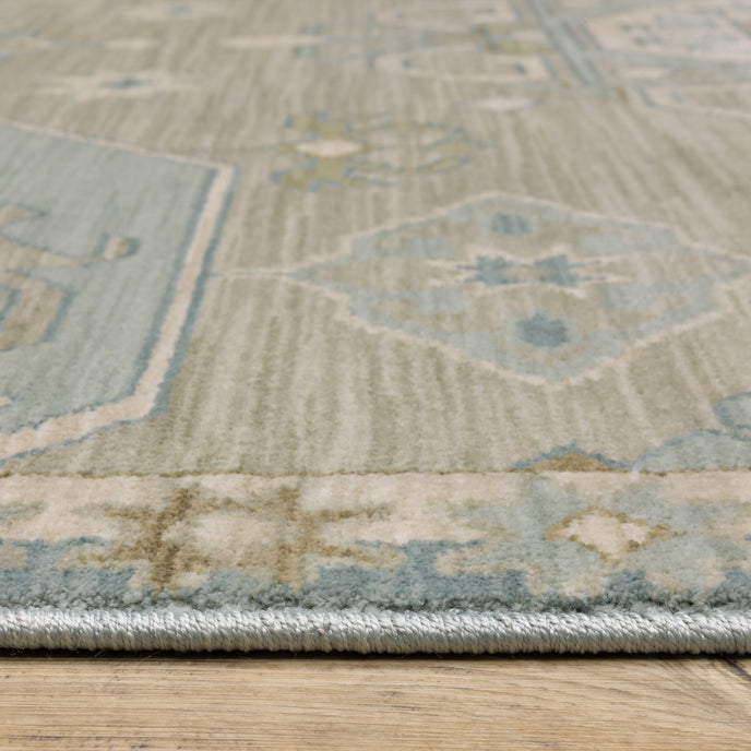 Oriental Weavers Maeve MAE12 Grey/Blue Area Rug
