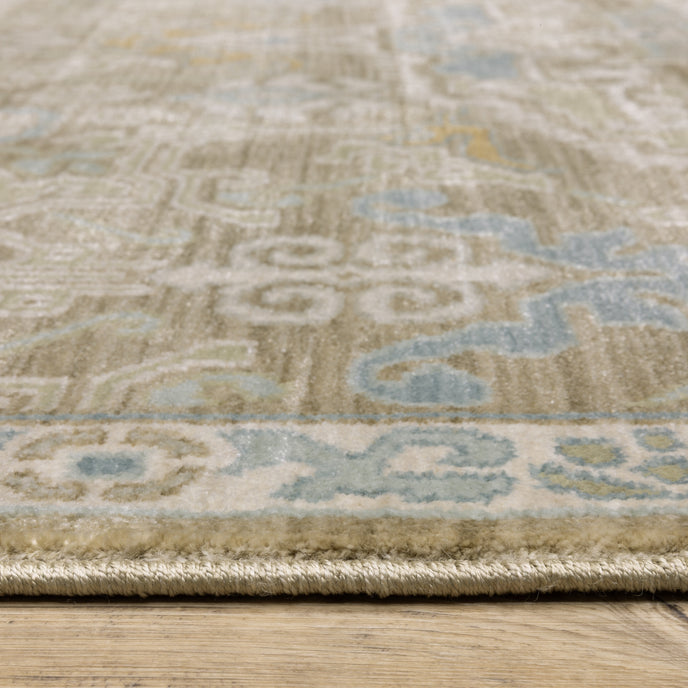 Oriental Weavers Maeve MAE13 Brown/Blue Area Rug