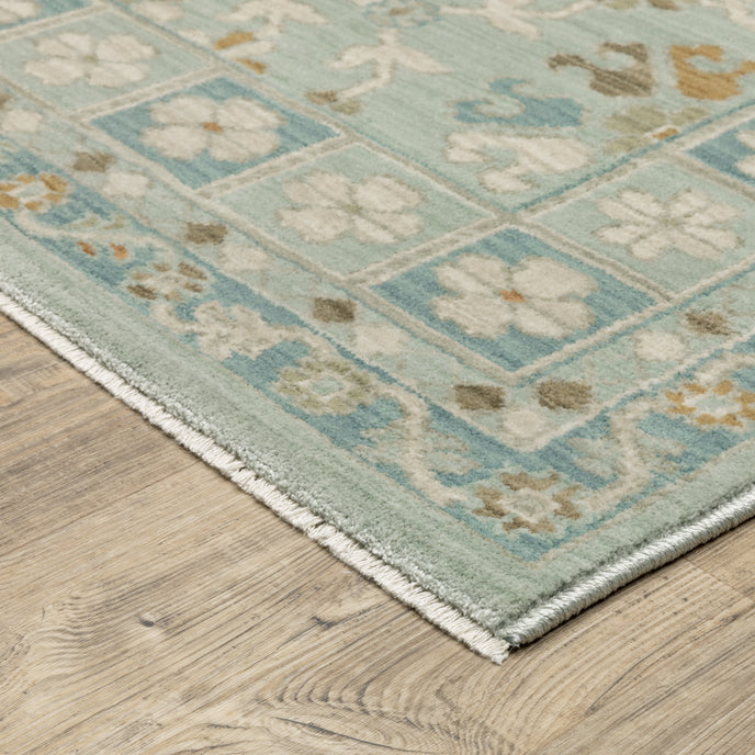 Oriental Weavers Maeve MAE14 Blue/Grey Area Rug