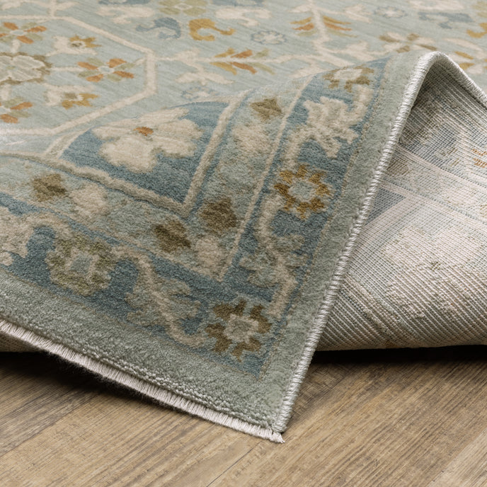 Oriental Weavers Maeve MAE14 Blue/Grey Area Rug