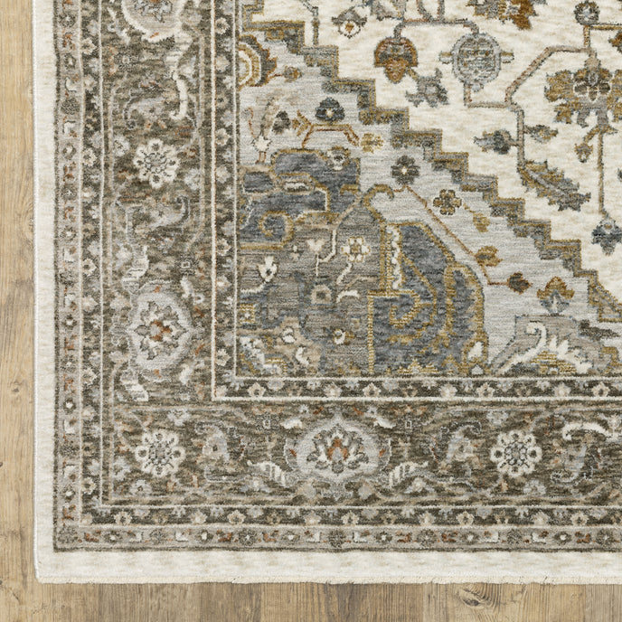 Oriental Weavers Maharaja 1144Y Ivory/Gold Area Rug