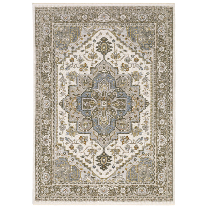 Oriental Weavers Maharaja 1144Y Ivory/Gold Area Rug