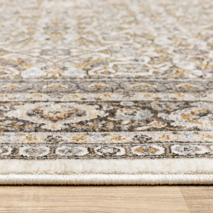 Oriental Weavers Maharaja 2061N Ivory/Charcoal Area Rug