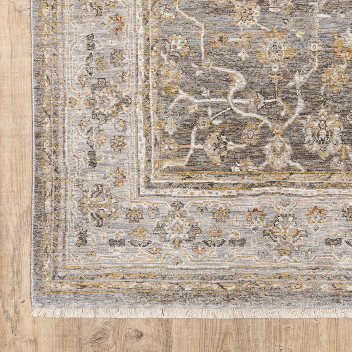 Oriental Weavers Maharaja 40M Grey/Gold Area Rug