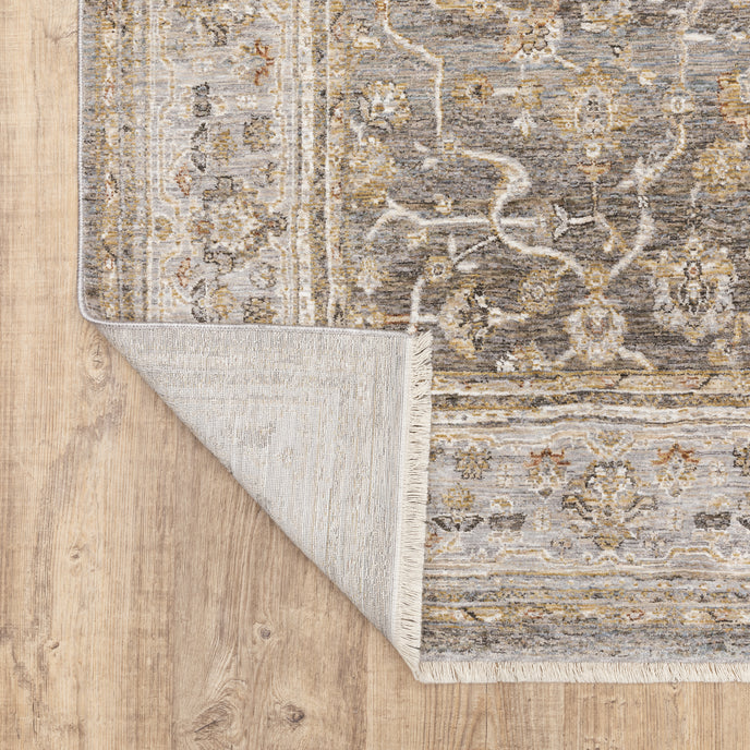 Oriental Weavers Maharaja 40M Grey/Gold Area Rug