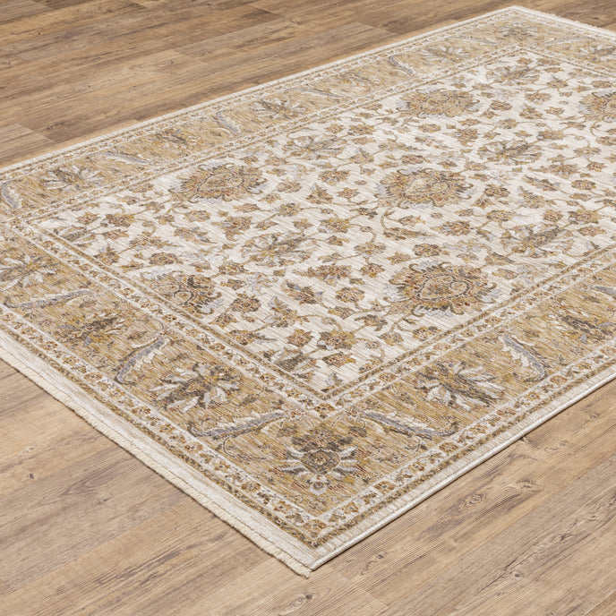 Oriental Weavers Maharaja 5091W Ivory/Gold Area Rug