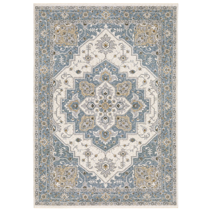 Oriental Weavers Maharaja 51F Blue/Ivory Area Rug