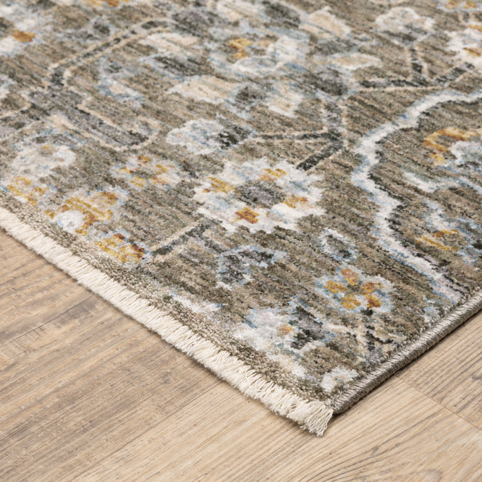 Oriental Weavers Maharaja 532D Grey/Gold Area Rug