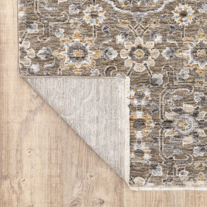 Oriental Weavers Maharaja 532D Grey/Gold Area Rug